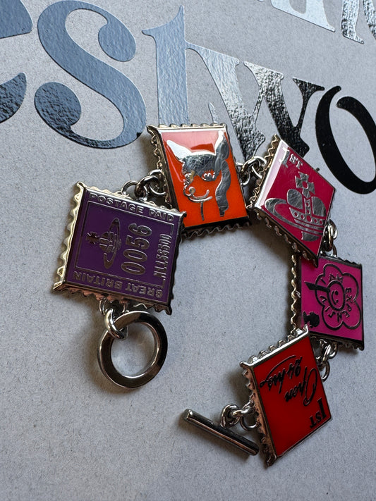 VIVIENNE WESTWOOD 1990s Stamp Bracelet never used , brand new