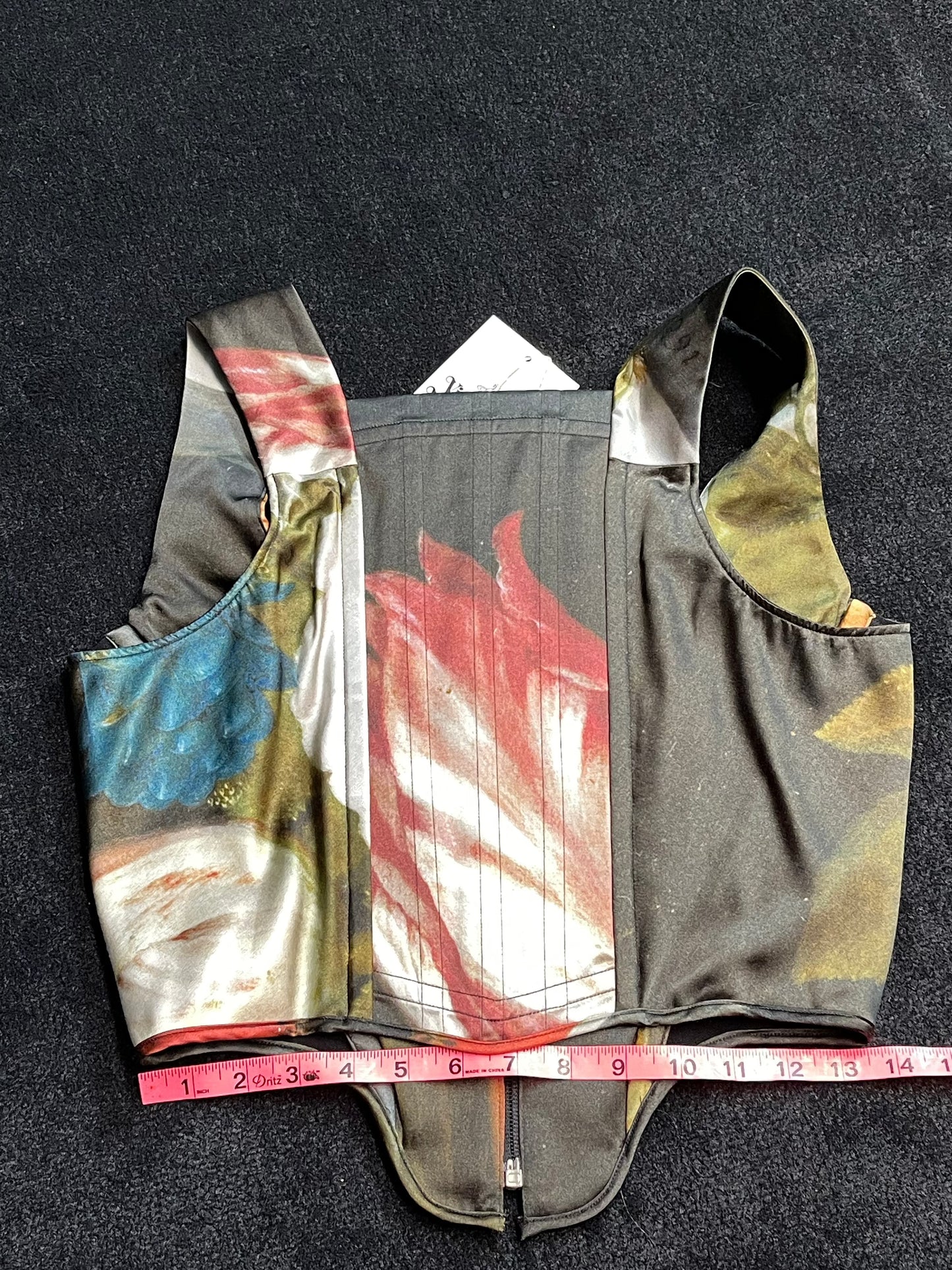 Vivienne Westwood CAGE CORSET BOSSCHAERT PRINT IT 42 NWT