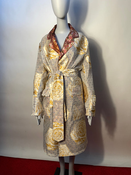 Vivienne Westwood Silk Trench Coat IT40