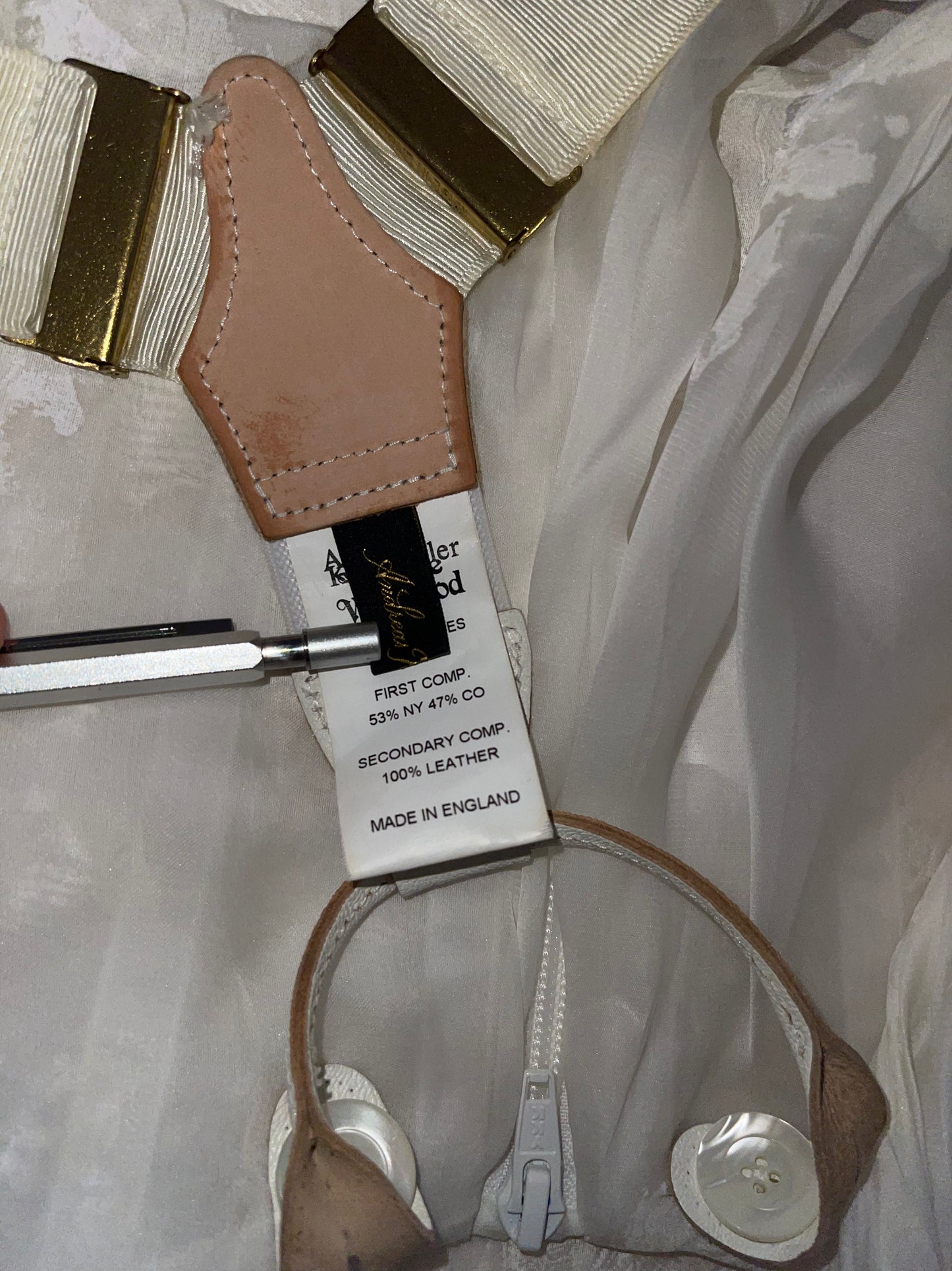 Vivienne Westwood ANDREAS KRONTHALER AW18-19 CORSET NWT UK 12 US 8