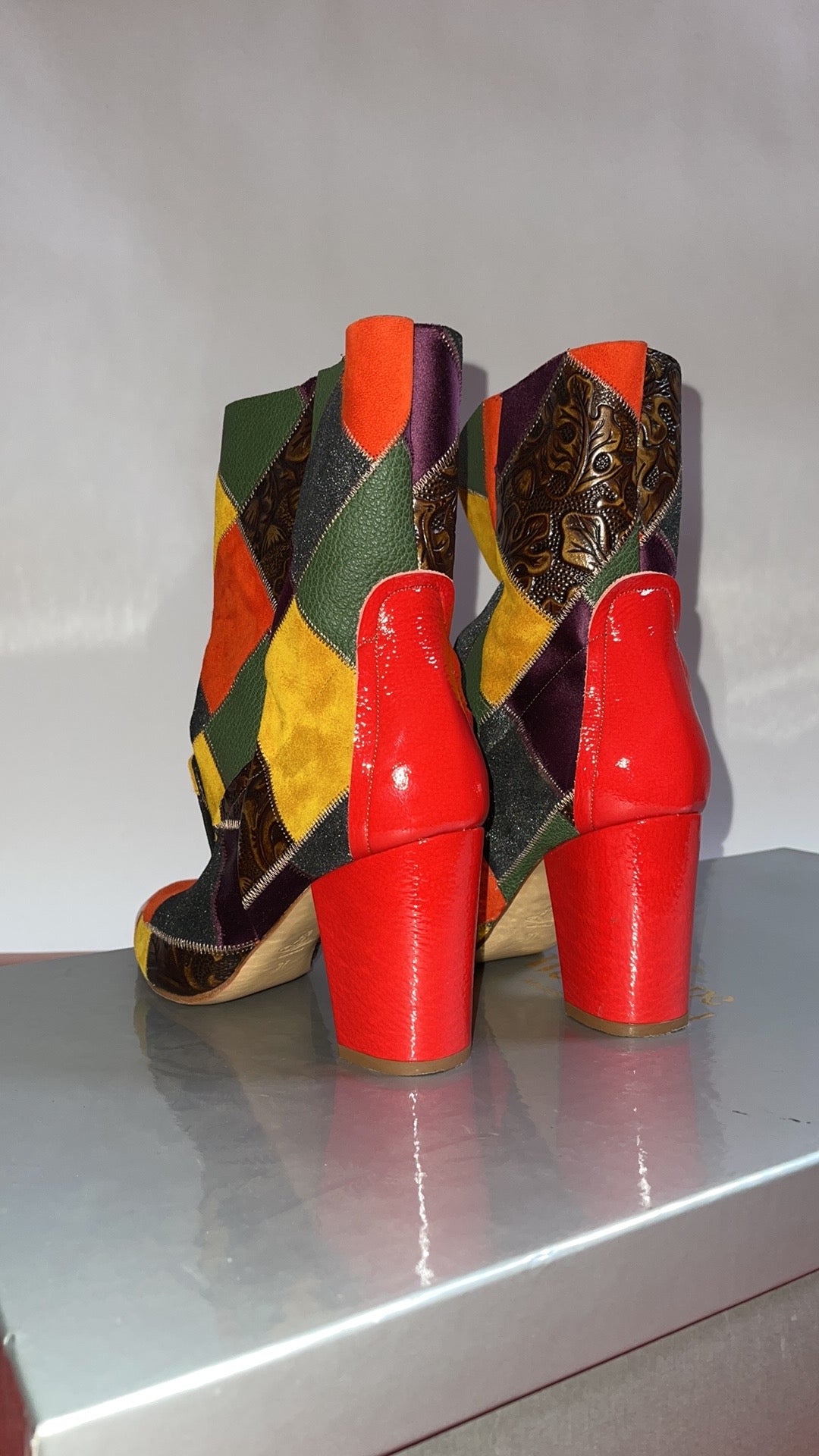 VIVIENNE WESTWOOD FAUN BOOT MULTI COLORS IT 37