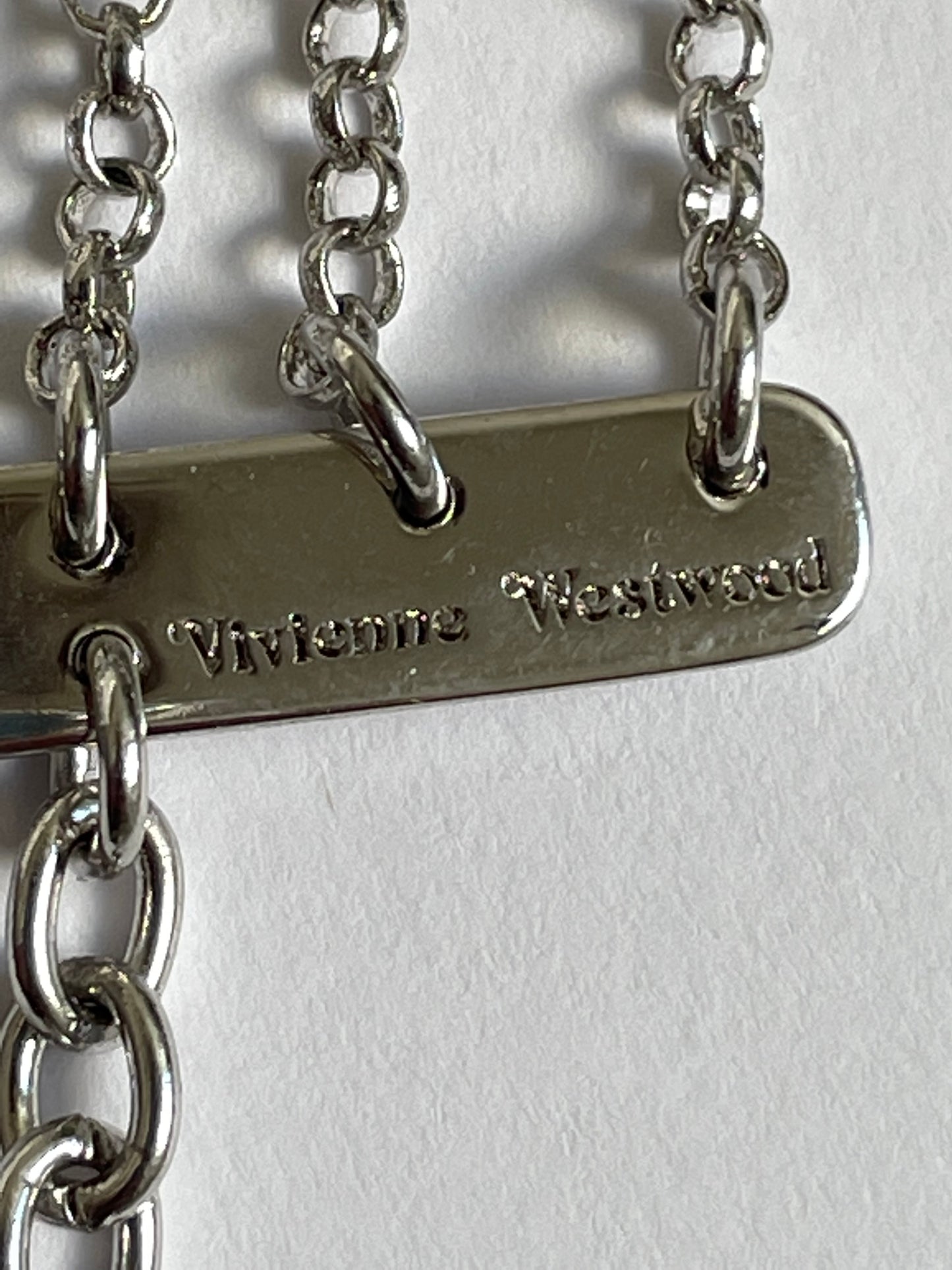 Vivienne Westwood Iconic SEX Bracelet in Silver Brand New