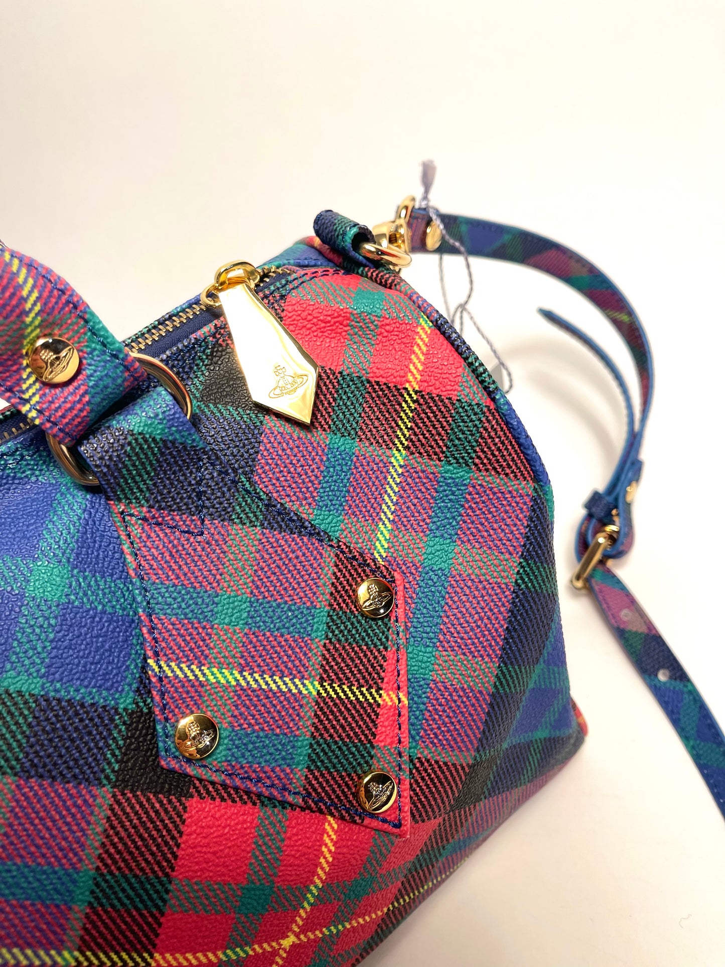 Vivienne Westwood Vintage Boston Bag AW15/16 Mac-Charles Derby Tartan
