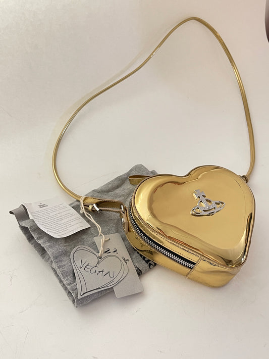 Vivienne Westwood Johanna heart bag NWT