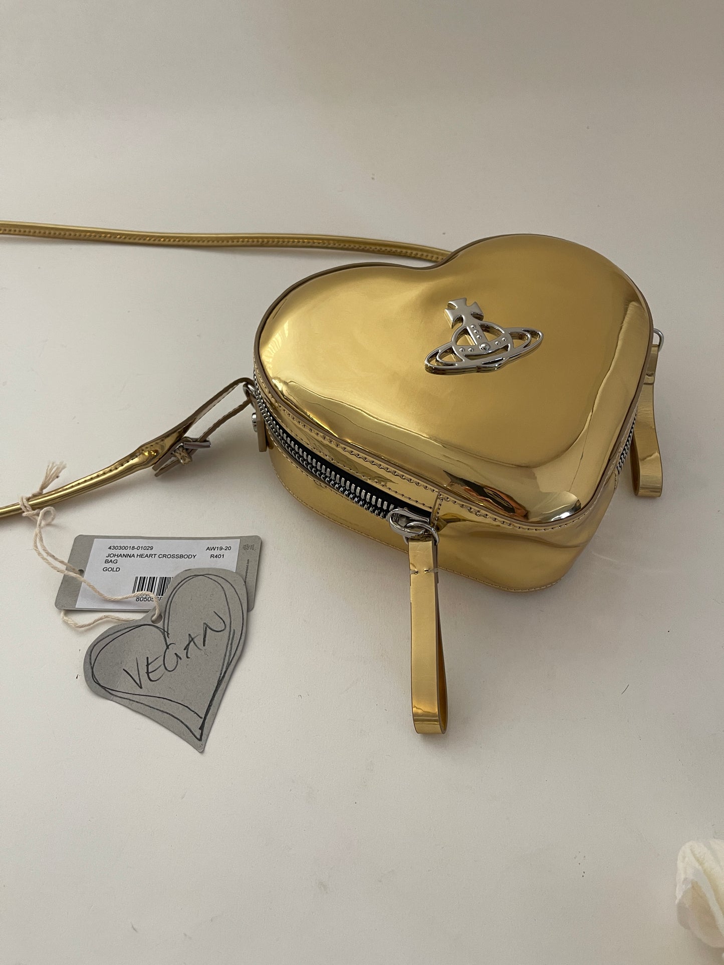 Vivienne Westwood Johanna heart bag NWT