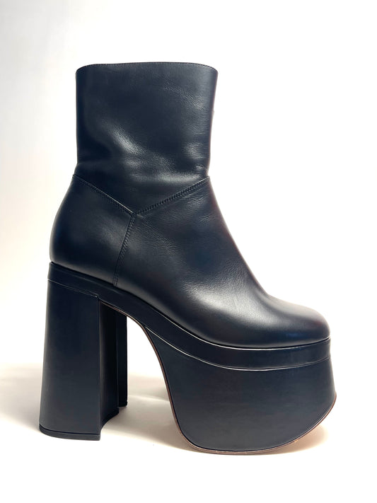 Vivienne Westwood FREDDY Ankle Boots Black leather Size 36 NWT