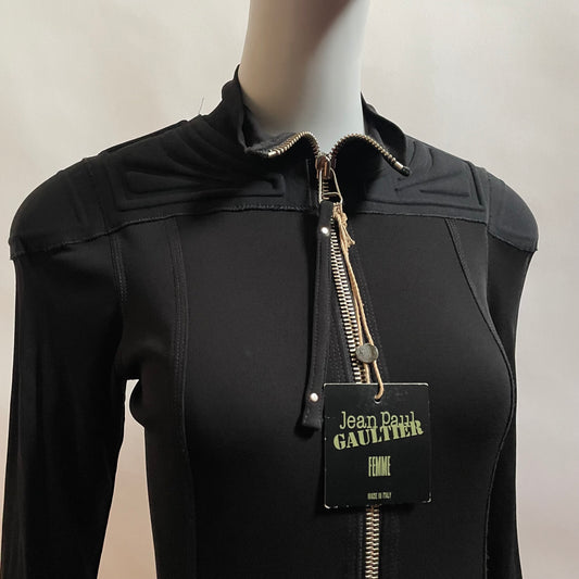 Jean Paul Gaultier VINTAGE BLACK DRESS 90’s NWT