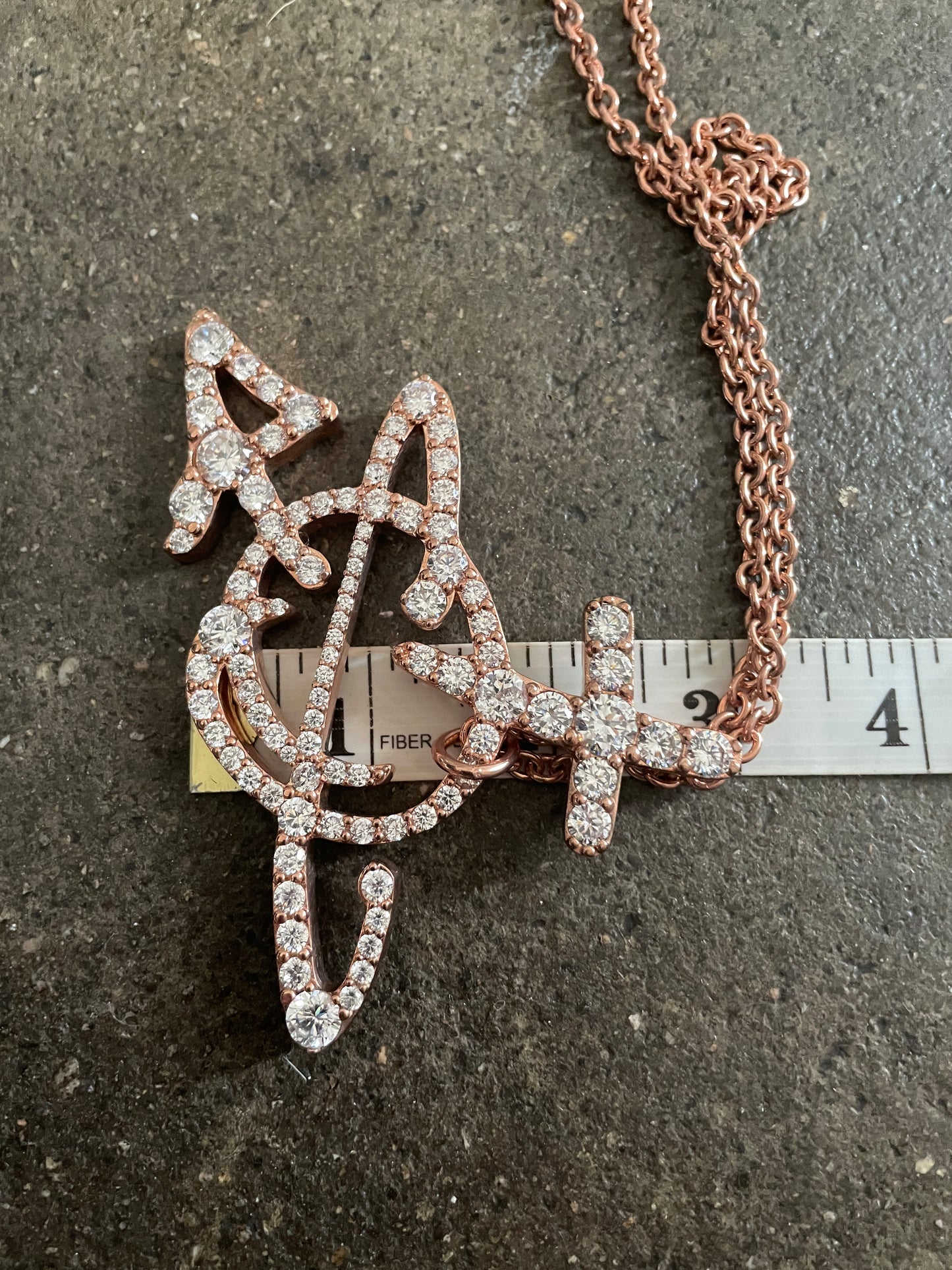 Big Vivienne Westwood Orb Necklace covered in Swarovski Crystals