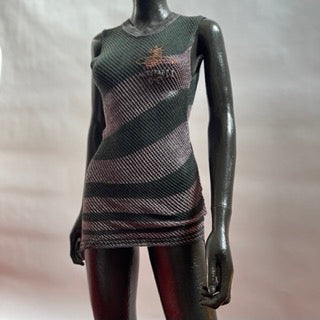 Vivienne Westwood Gold Label Dora Vest Blk/Purple NWT 2015