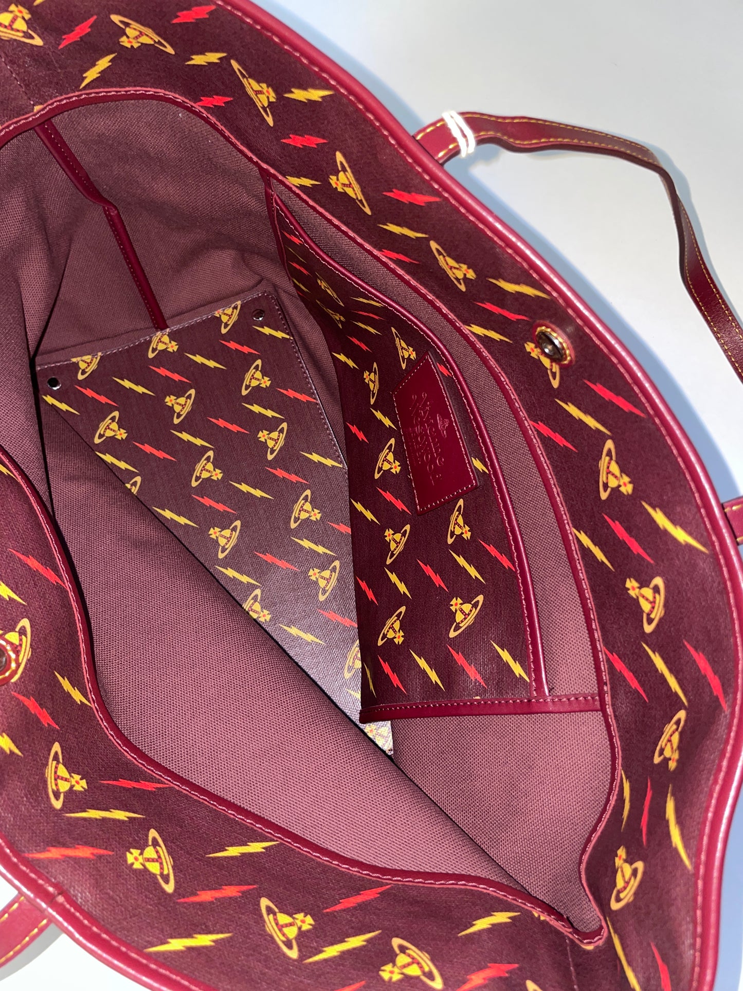 Vivienne Westwood COLETTE Small Tote ORB logo NWT