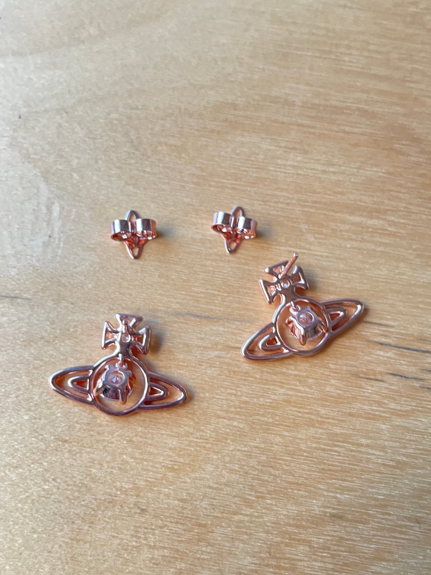 Vivienne Westwood Orb earrings w/ Swarovski Crystals