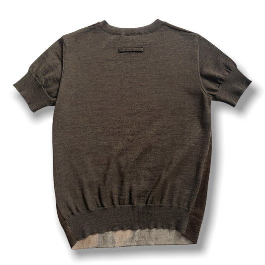 Jean Paul Gaultier Cheetah Print Knit T-shirt 1990's