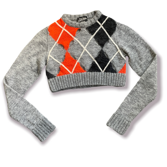 Jean Paul Gaultier Crop Top Sweater