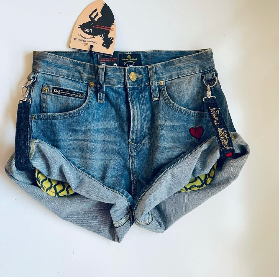 Vivienne Westwood Pin-up Denim Short NWT