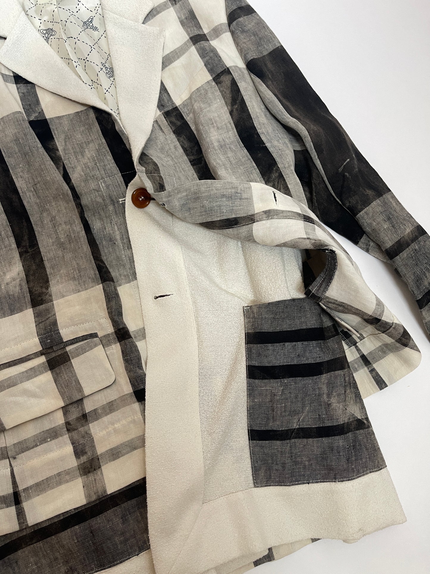 Vivienne Westwood blazer in Linen NWT size IT50