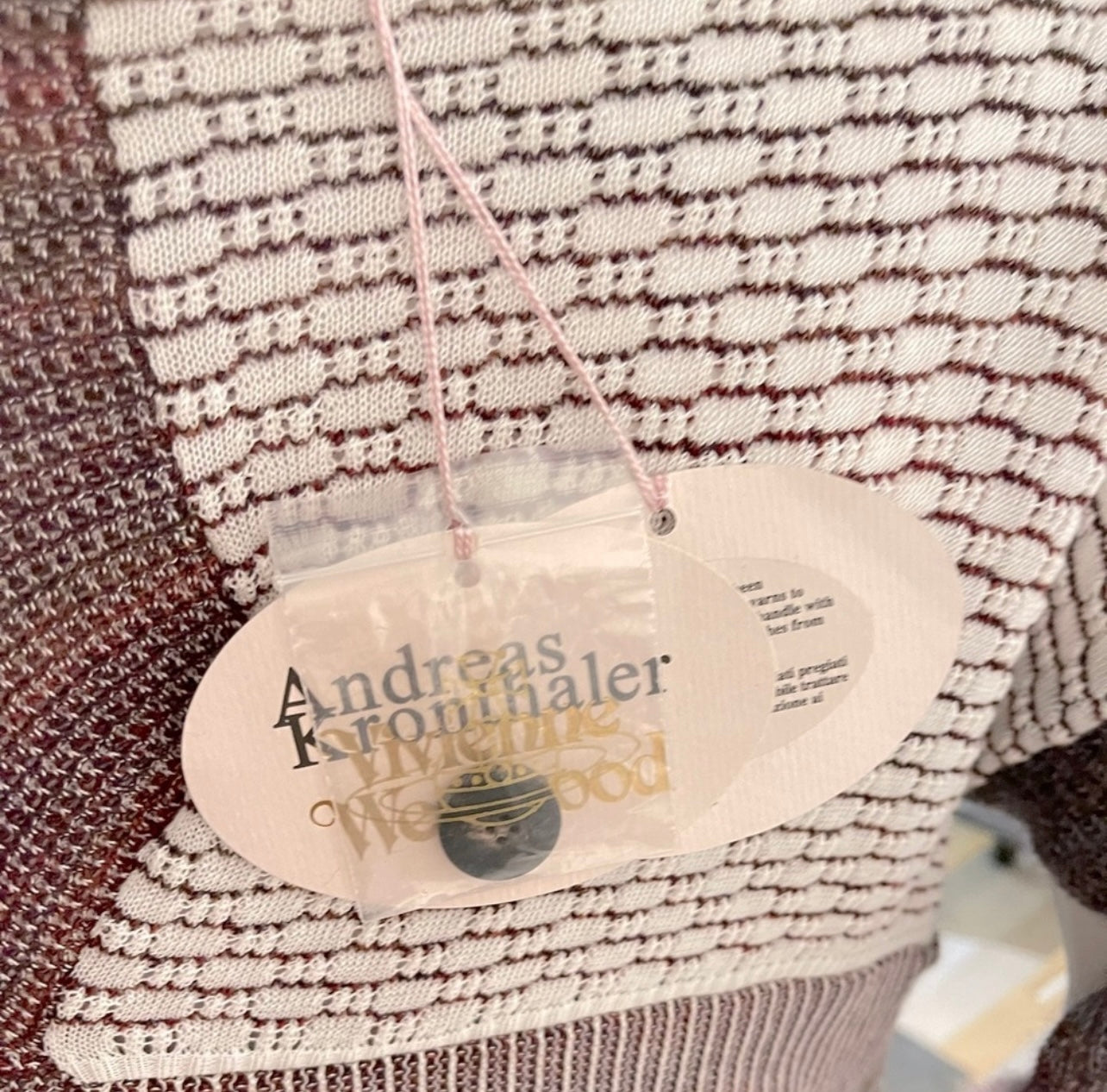 Vivienne Westwood Brand New Patches Unisex Dress Gold Label