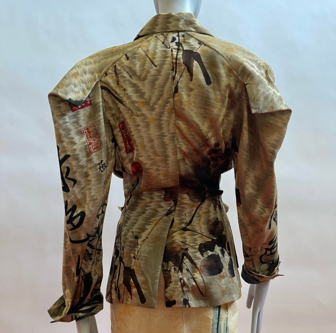 Vivienne Westwood Gold label Chinese Peony print blazer NWT