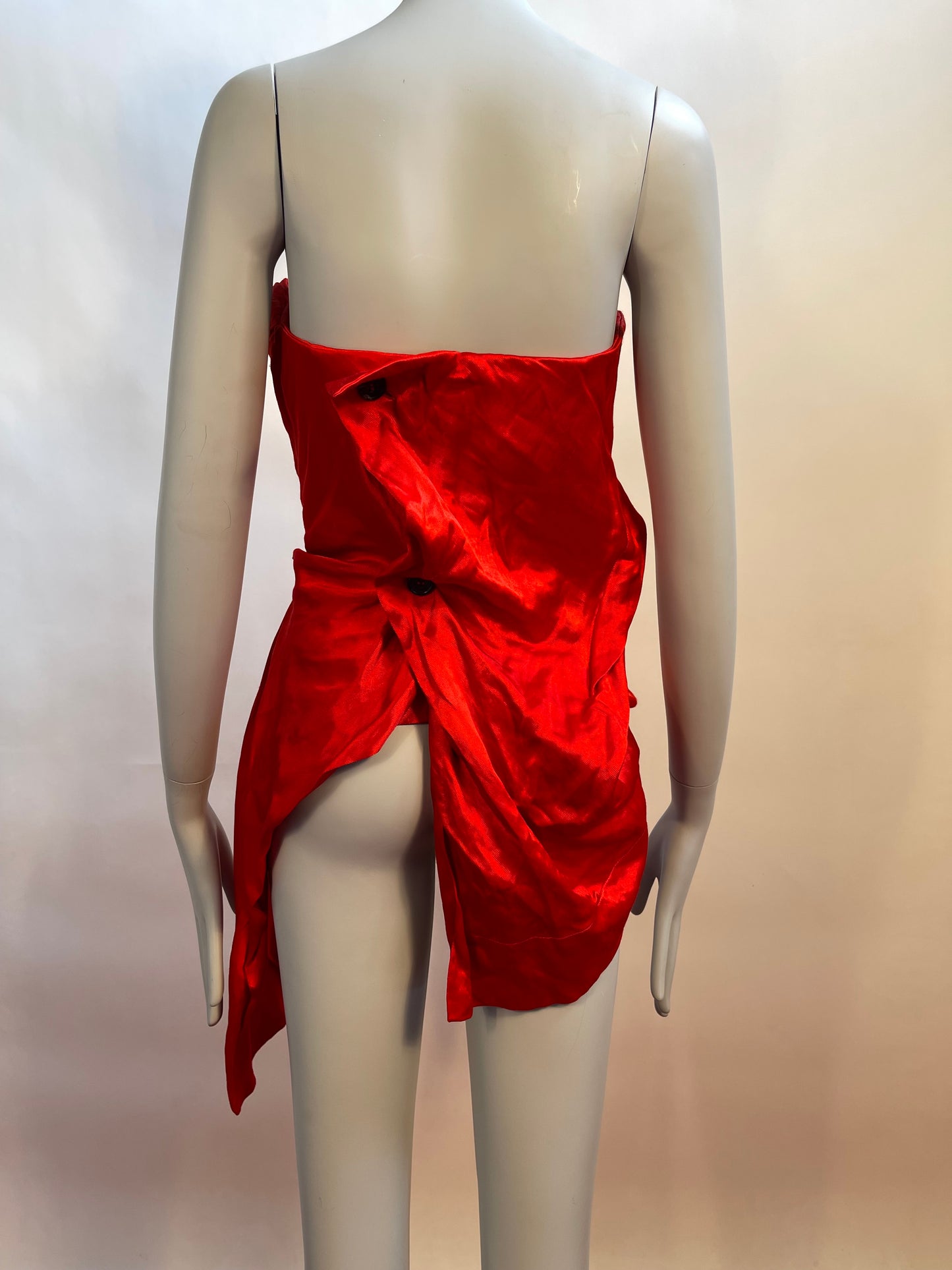 Vivienne Westwood ASYMMETRIC CORSET FW18 IT 40 NEW