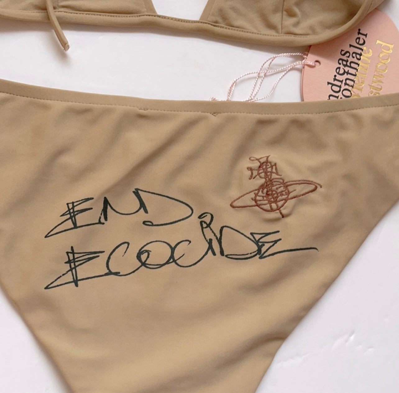 Vivienne Westwood bikini SS15 Gold label