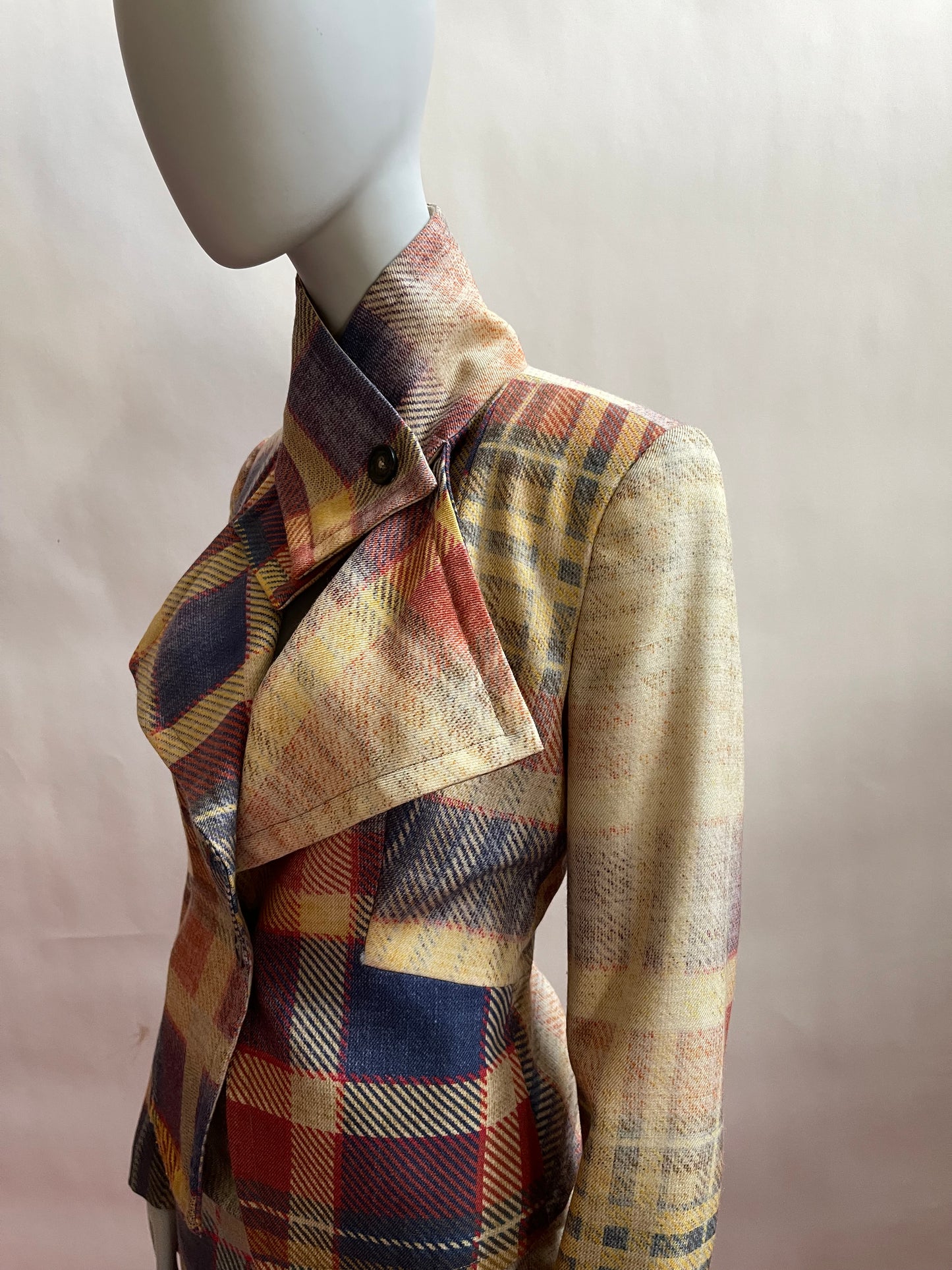 New Vivienne Westwood AW14/15 Anglomania Suit jkt/skirt IT 40