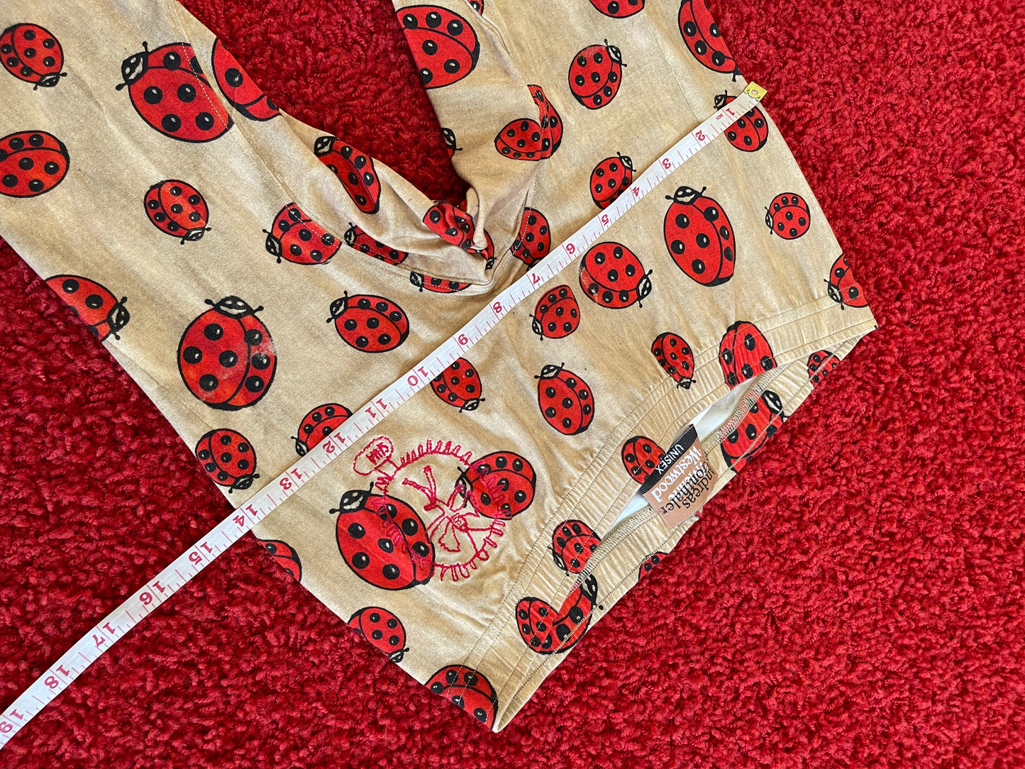 New Vivienne Westwood SS17 LADYBIRD LEGGINGS S/M