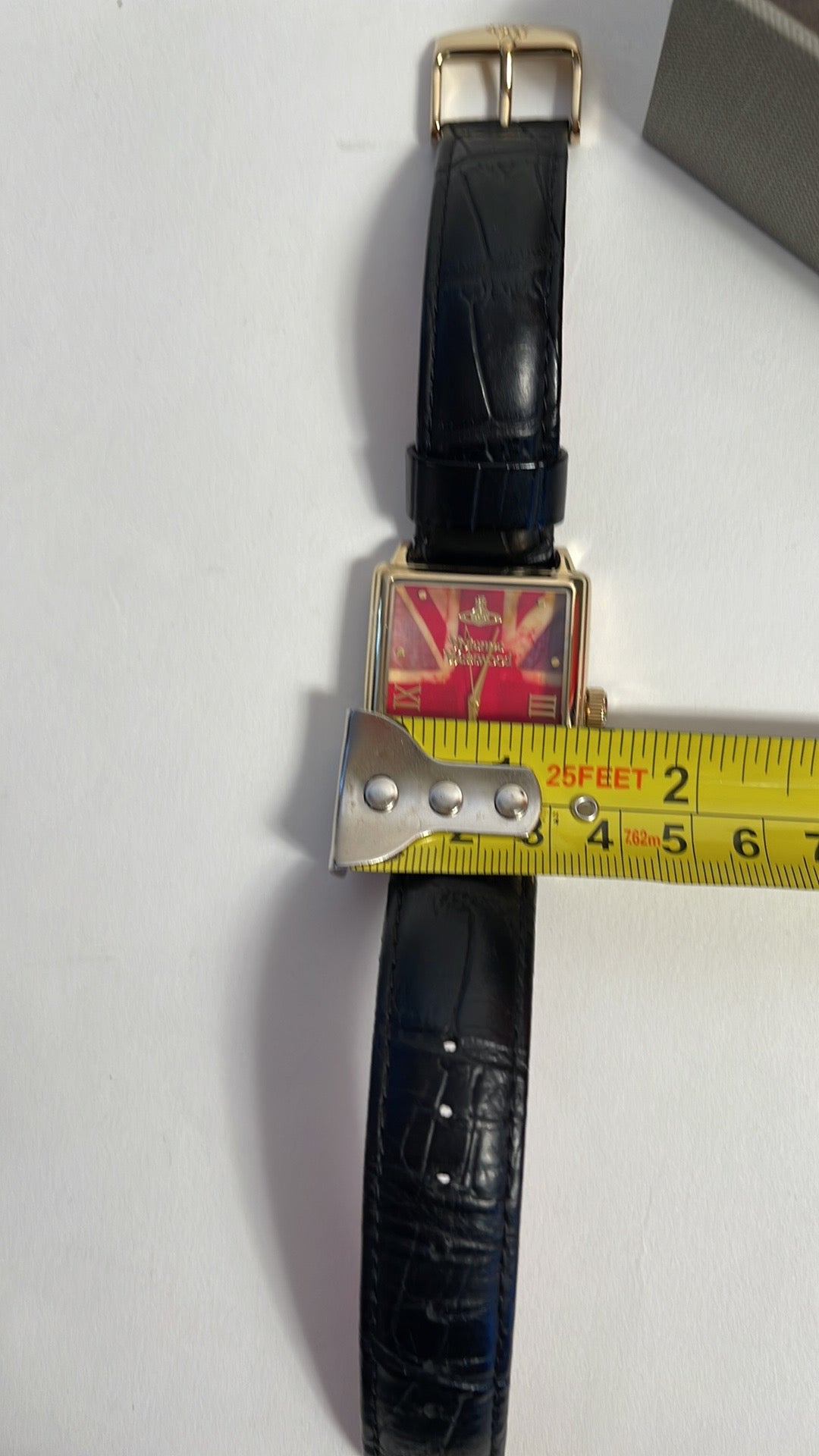 Vivienne Westwood iconic UNION JACK IMPERIALIST WATCH NWT