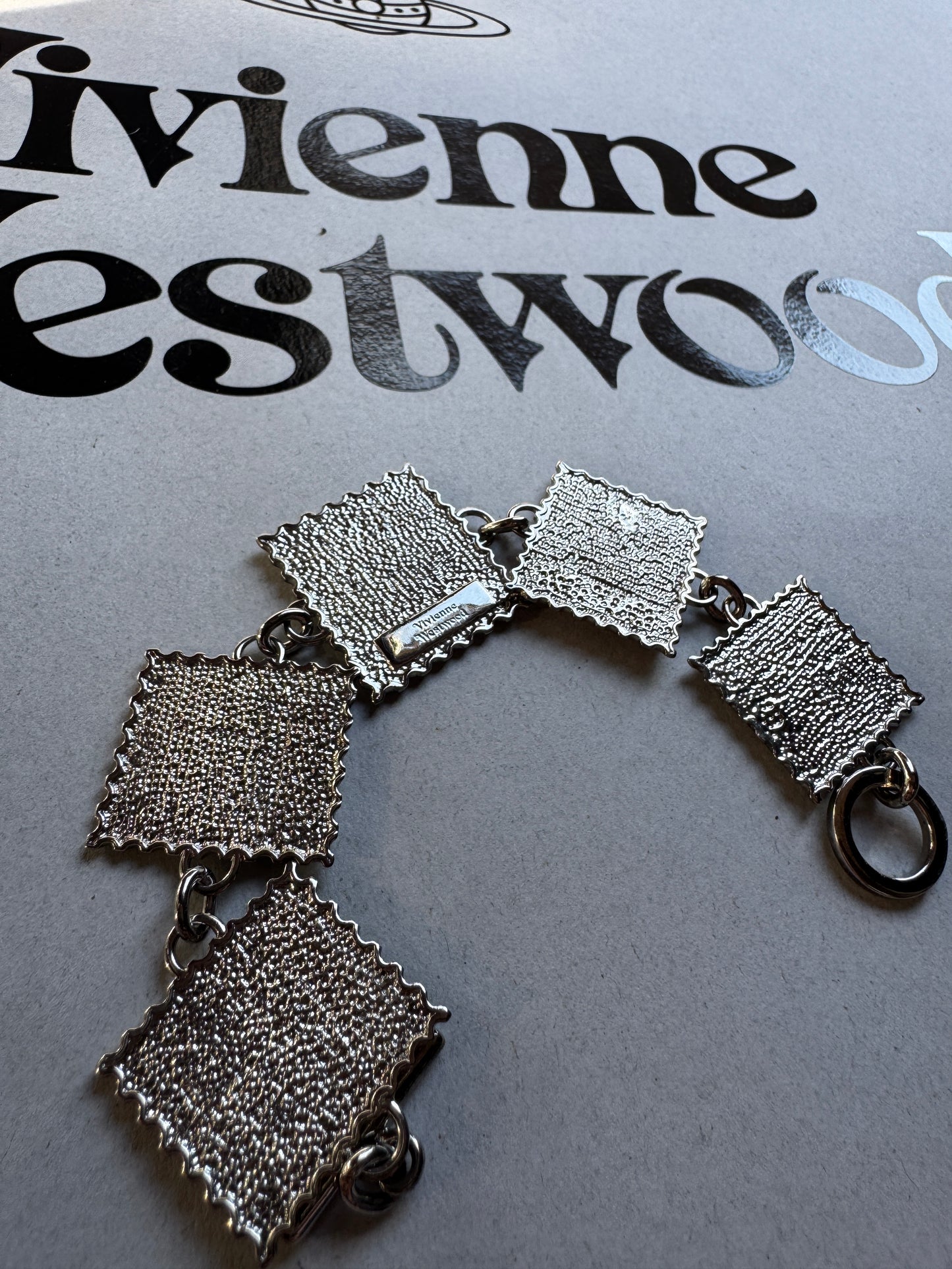 VIVIENNE WESTWOOD 1990s Stamp Bracelet never used , brand new