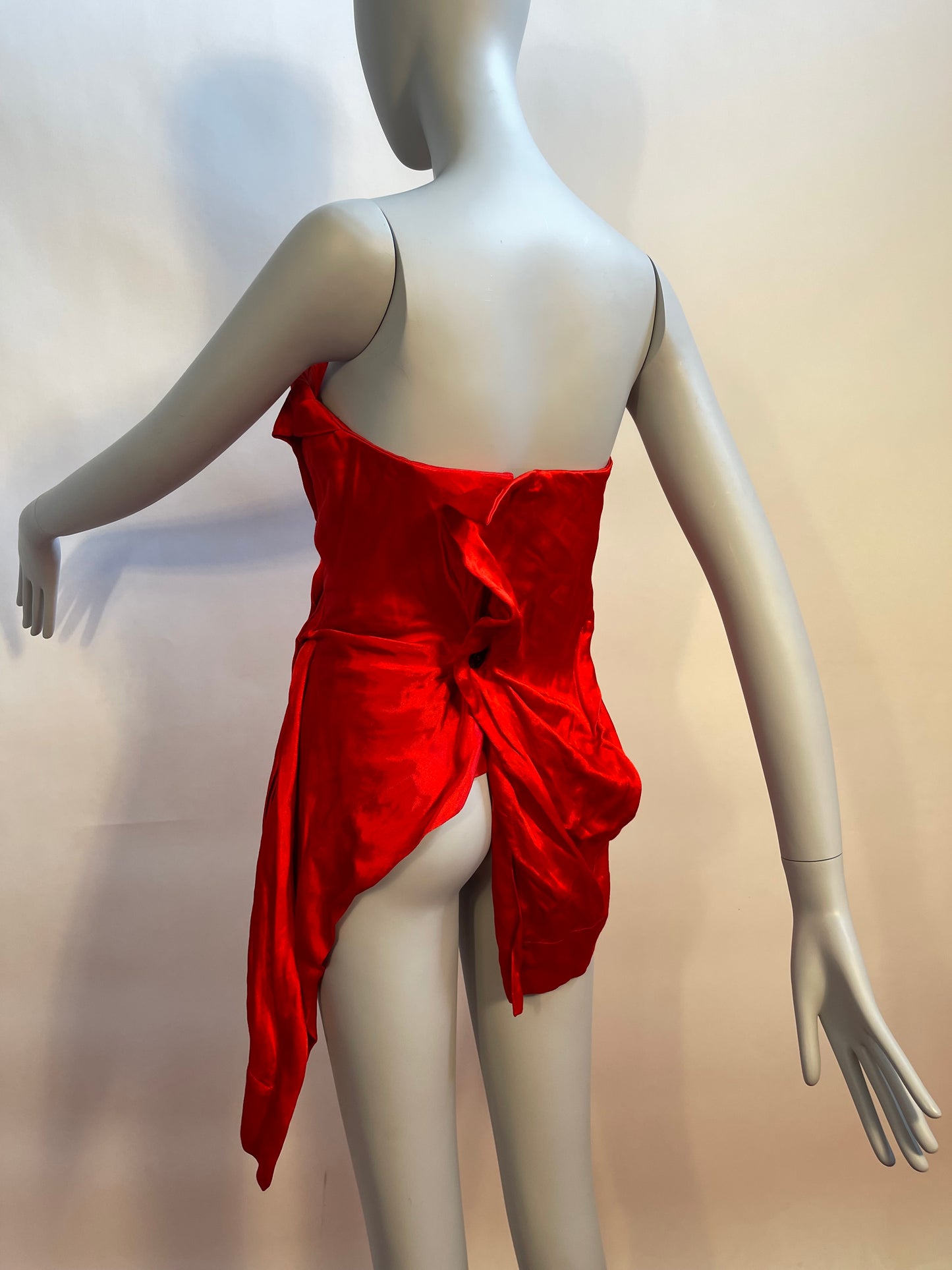 Vivienne Westwood ASYMMETRIC CORSET FW18 IT 40 NEW