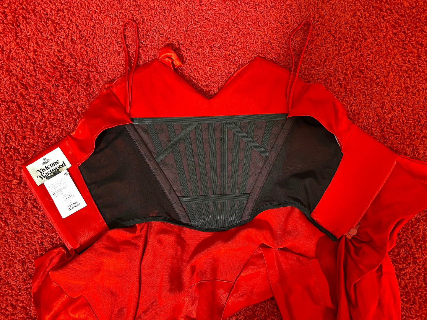 Vivienne Westwood ASYMMETRIC CORSET FW18 IT 40 NEW