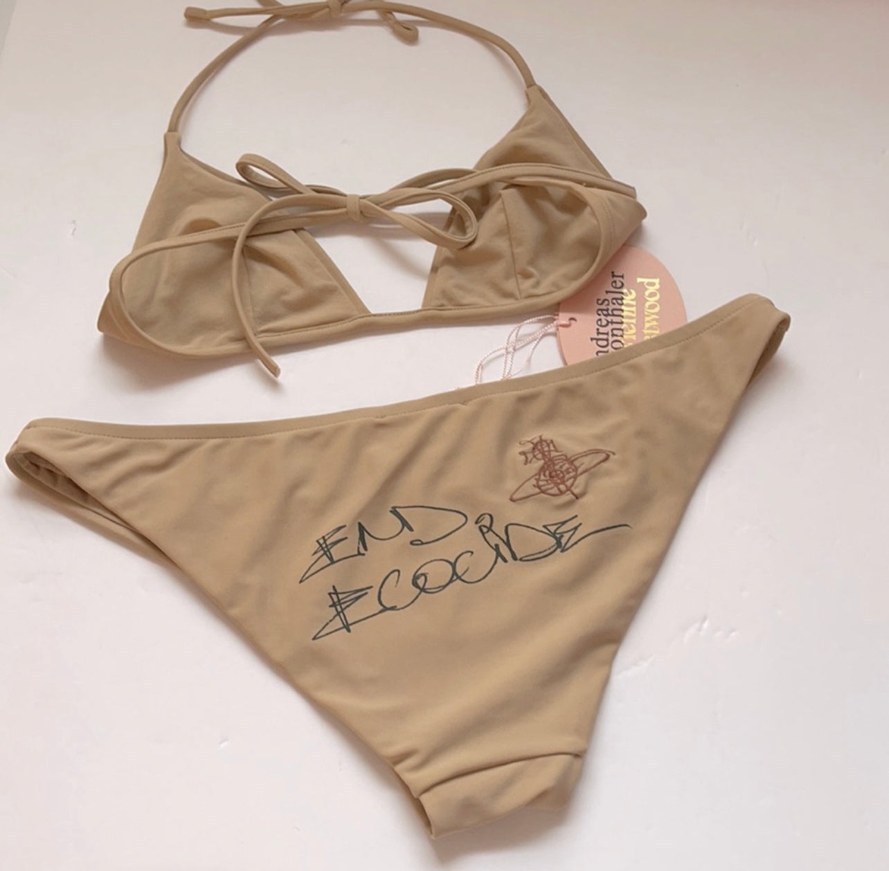 Vivienne Westwood bikini SS15 Gold label