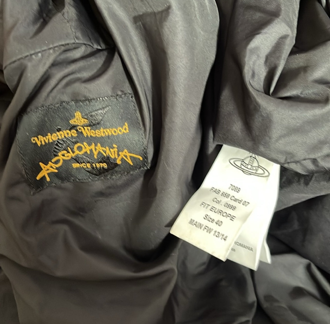 Vivienne Westwood Anglomania Puffy Jacket FW13/14 IT40-fits small-medium NEW