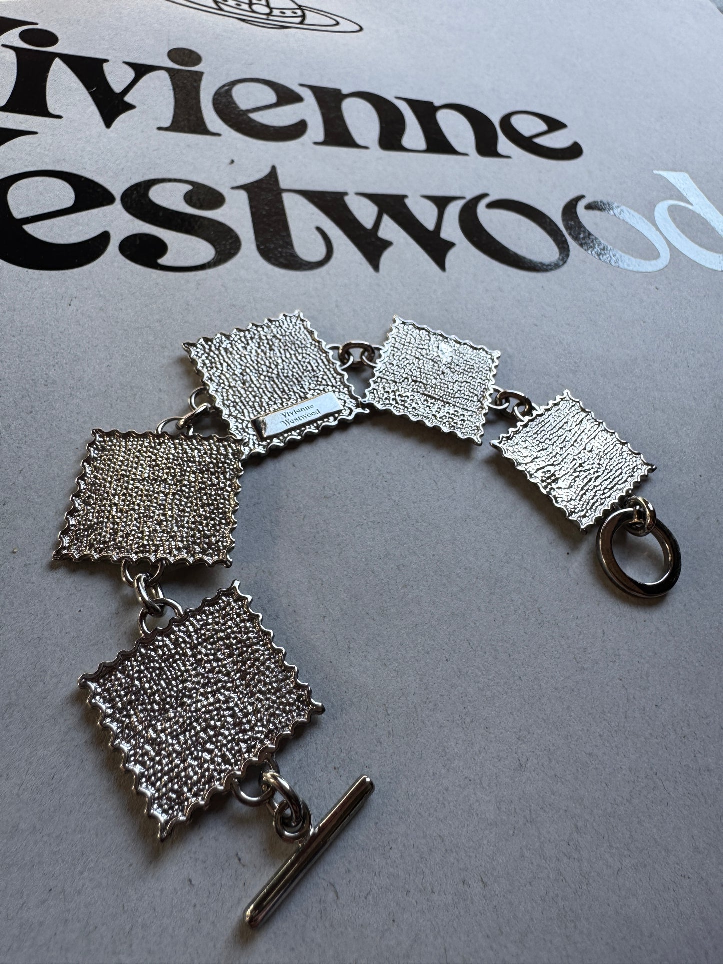 VIVIENNE WESTWOOD 1990s Stamp Bracelet never used , brand new