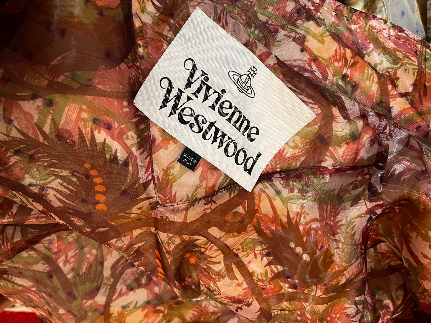 Vivienne Westwood Silk Trench Coat IT40