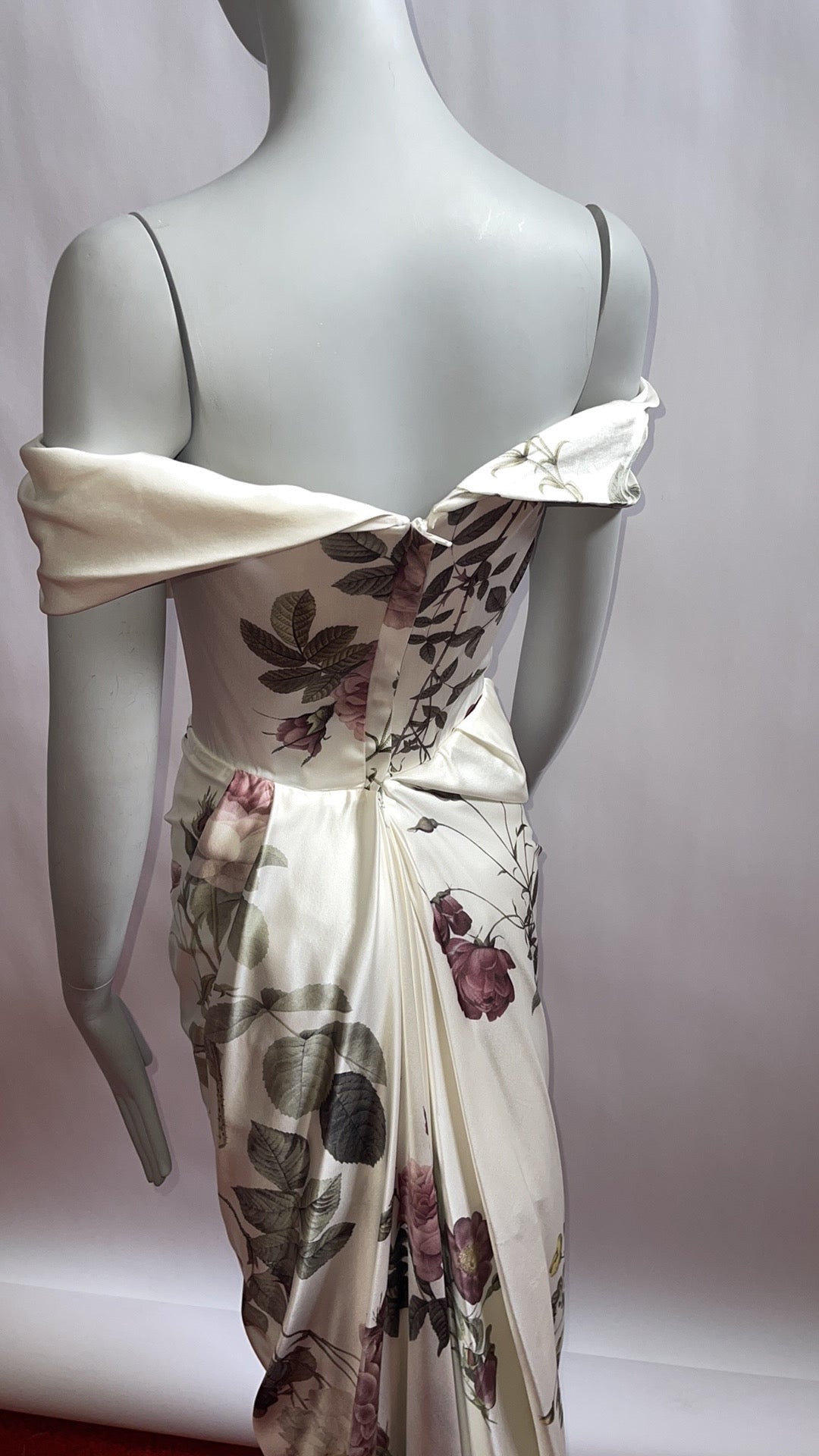 Vivienne Westwood BRIDAL RARE Floral Midi Cocotte NWT SS20 US4 UK8