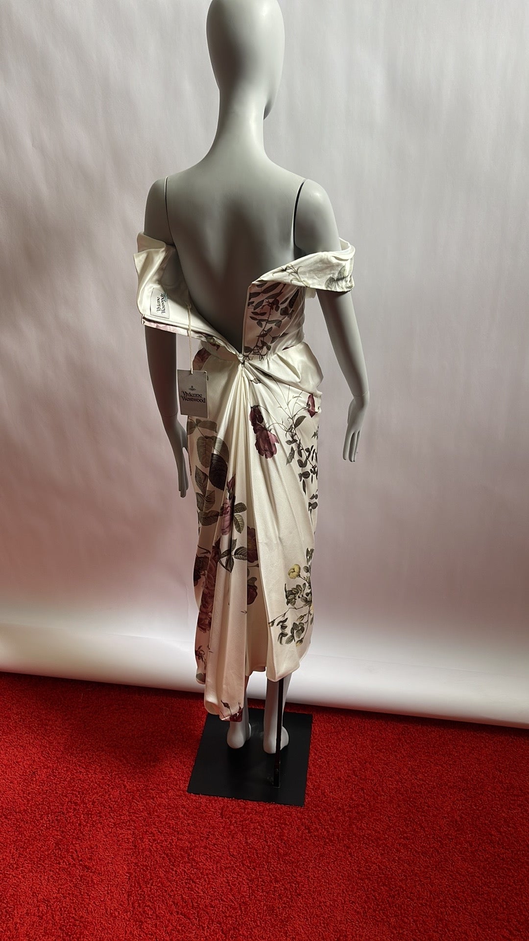 Vivienne Westwood BRIDAL RARE Floral Midi Cocotte NWT SS20 US4 UK8