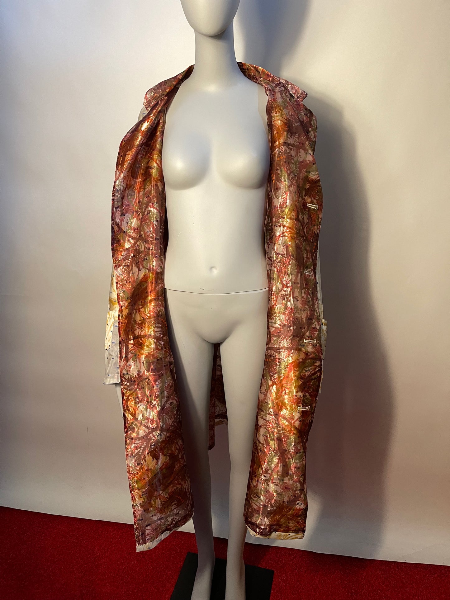 Vivienne Westwood Silk Trench Coat IT40