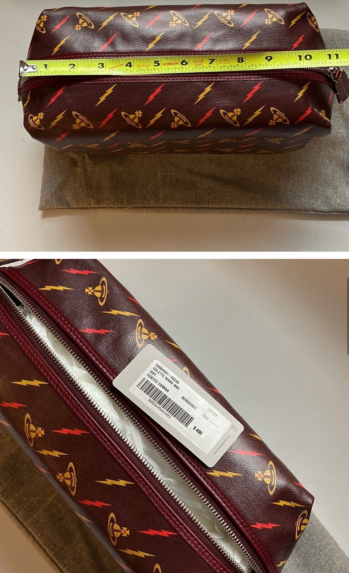Vivienne Westwood Colette Wash bag Large brand new
