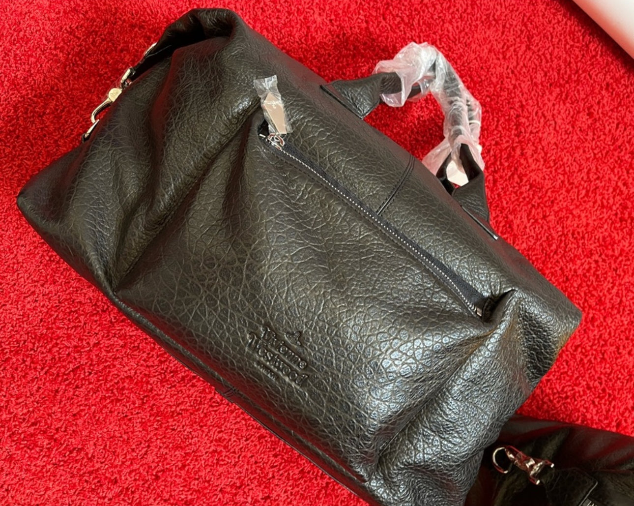Vivienne Westwood Weekender Bag Man Punk Pocket NWT