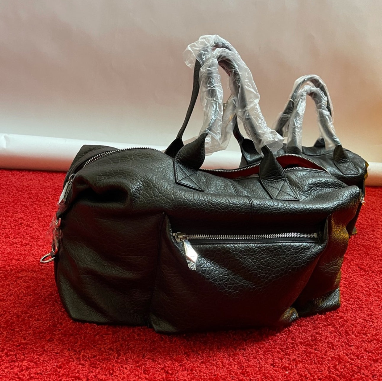 Vivienne Westwood Weekender Bag Man Punk Pocket NWT