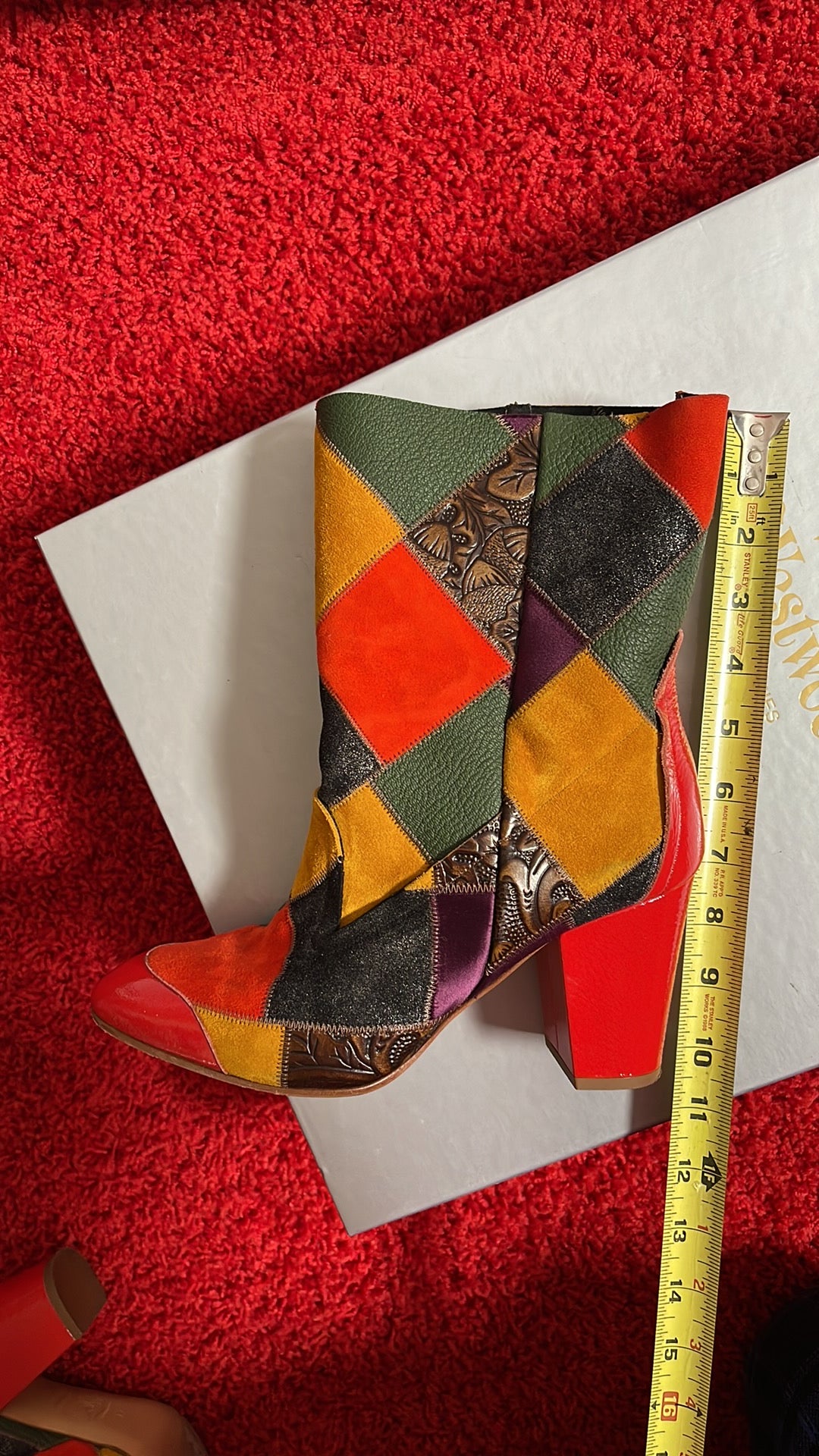 VIVIENNE WESTWOOD FAUN BOOT MULTI COLORS IT 37