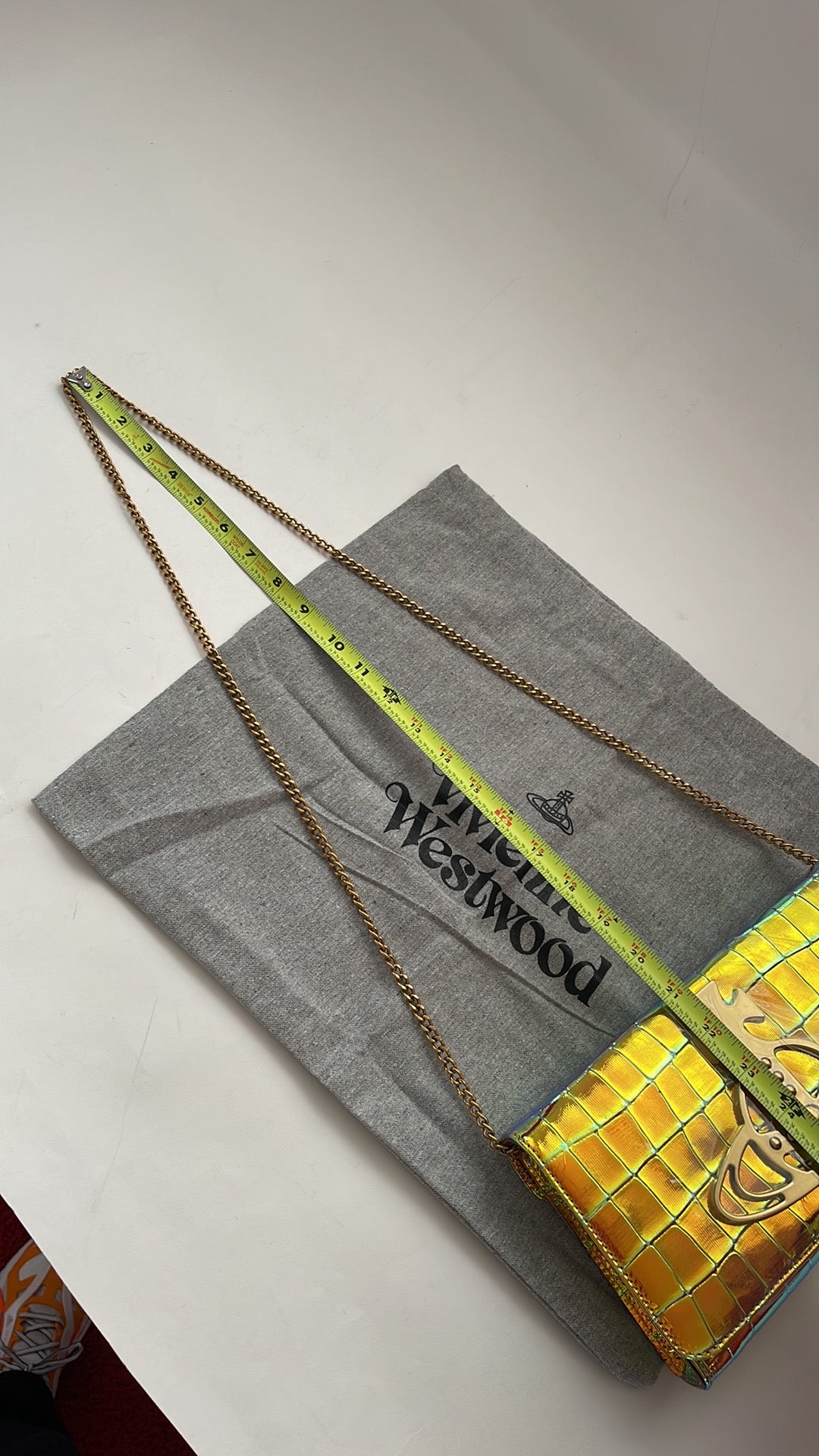 Vivienne Westwood ARCHIVE ORB CLUTCH NWT