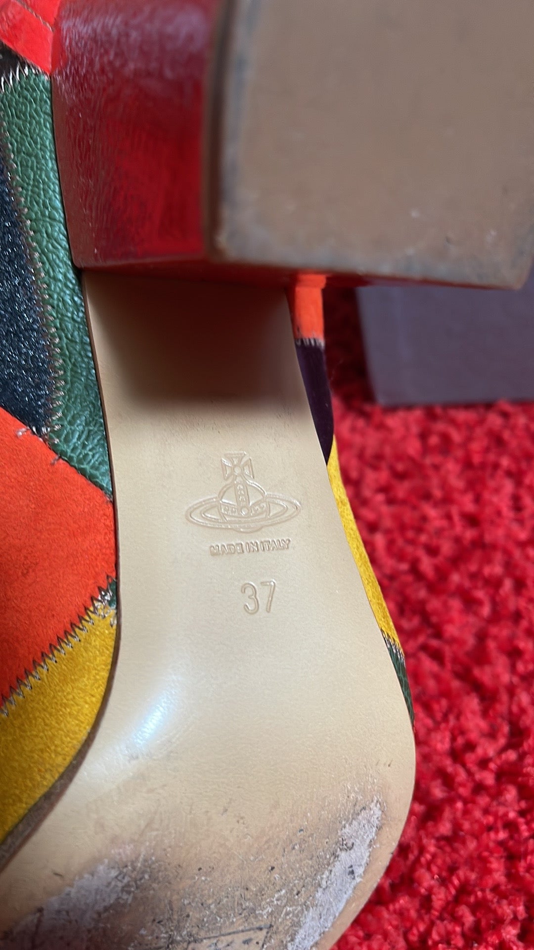 VIVIENNE WESTWOOD FAUN BOOT MULTI COLORS IT 37