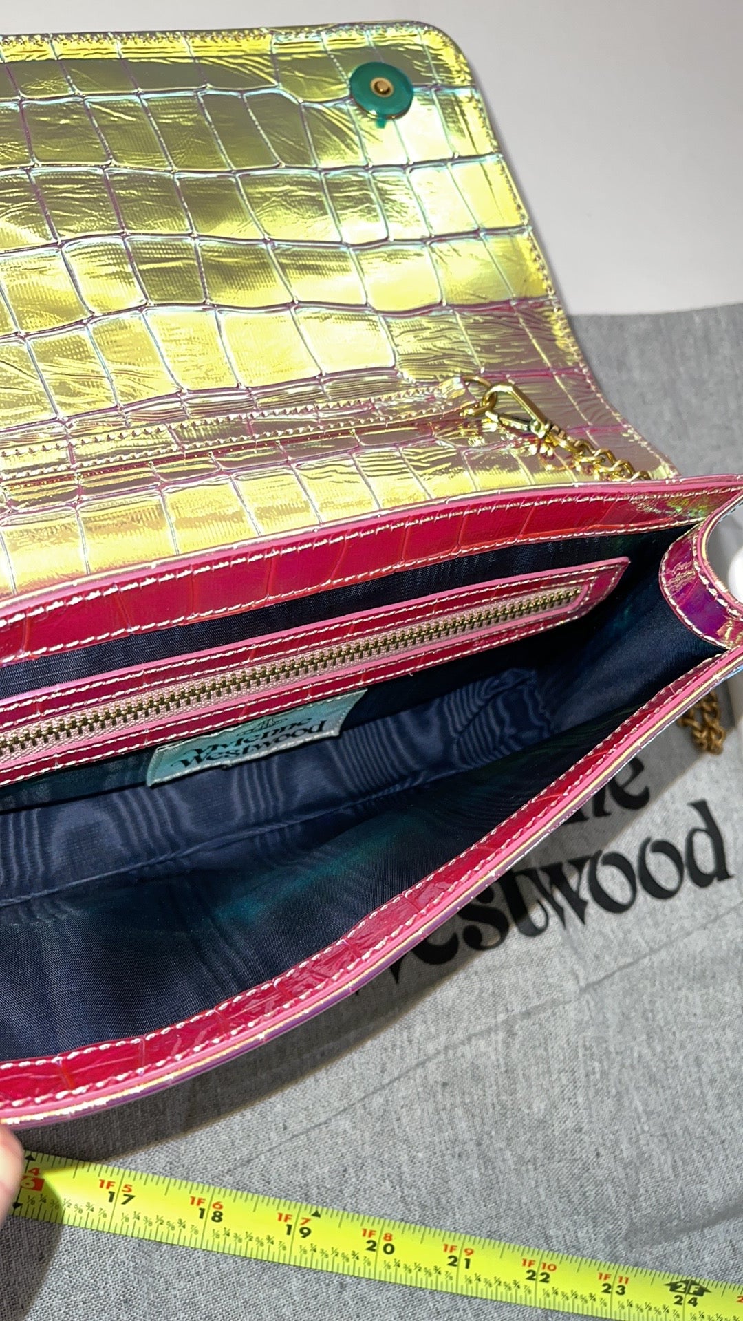 Vivienne Westwood ARCHIVE ORB CLUTCH NWT