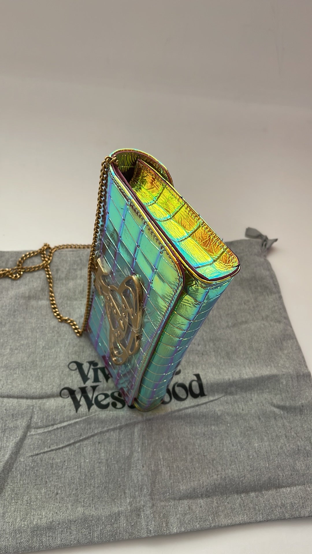 Vivienne Westwood ARCHIVE ORB CLUTCH NWT