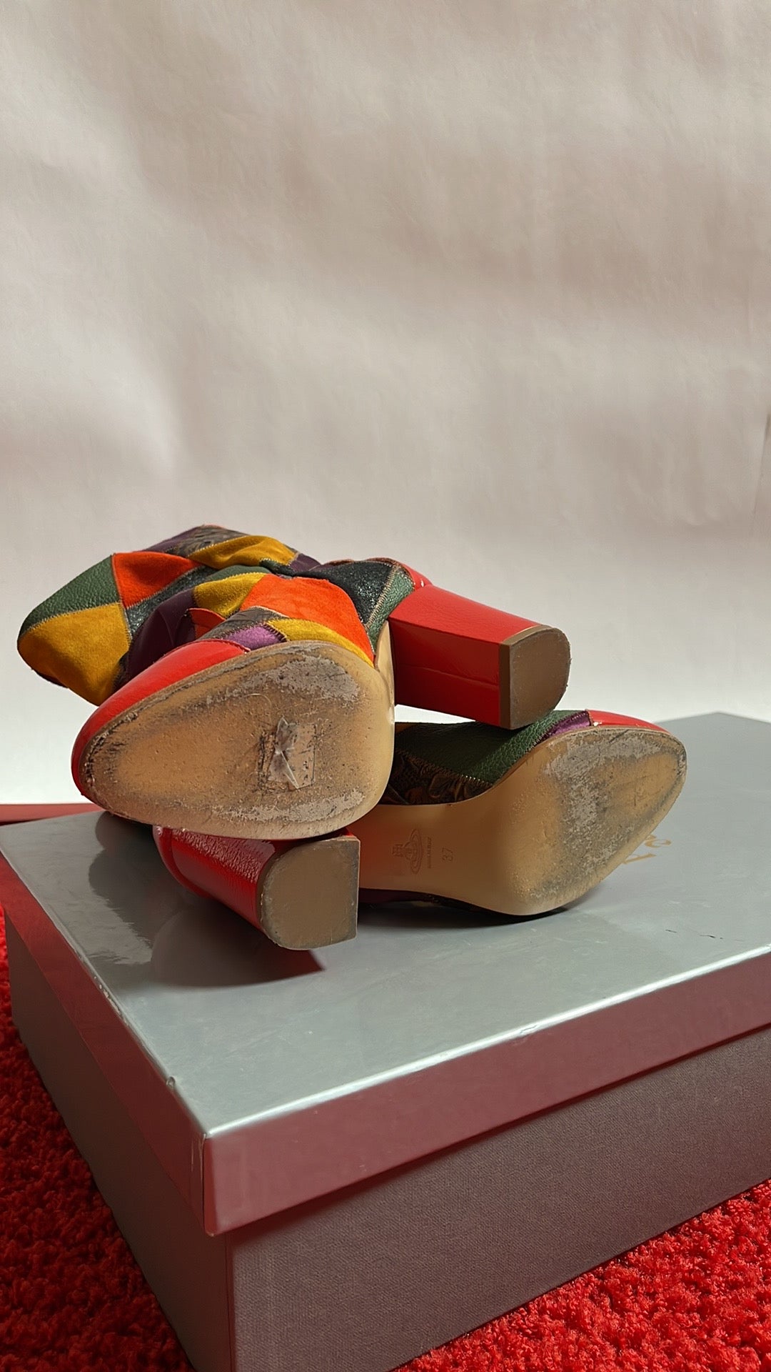 VIVIENNE WESTWOOD FAUN BOOT MULTI COLORS IT 37