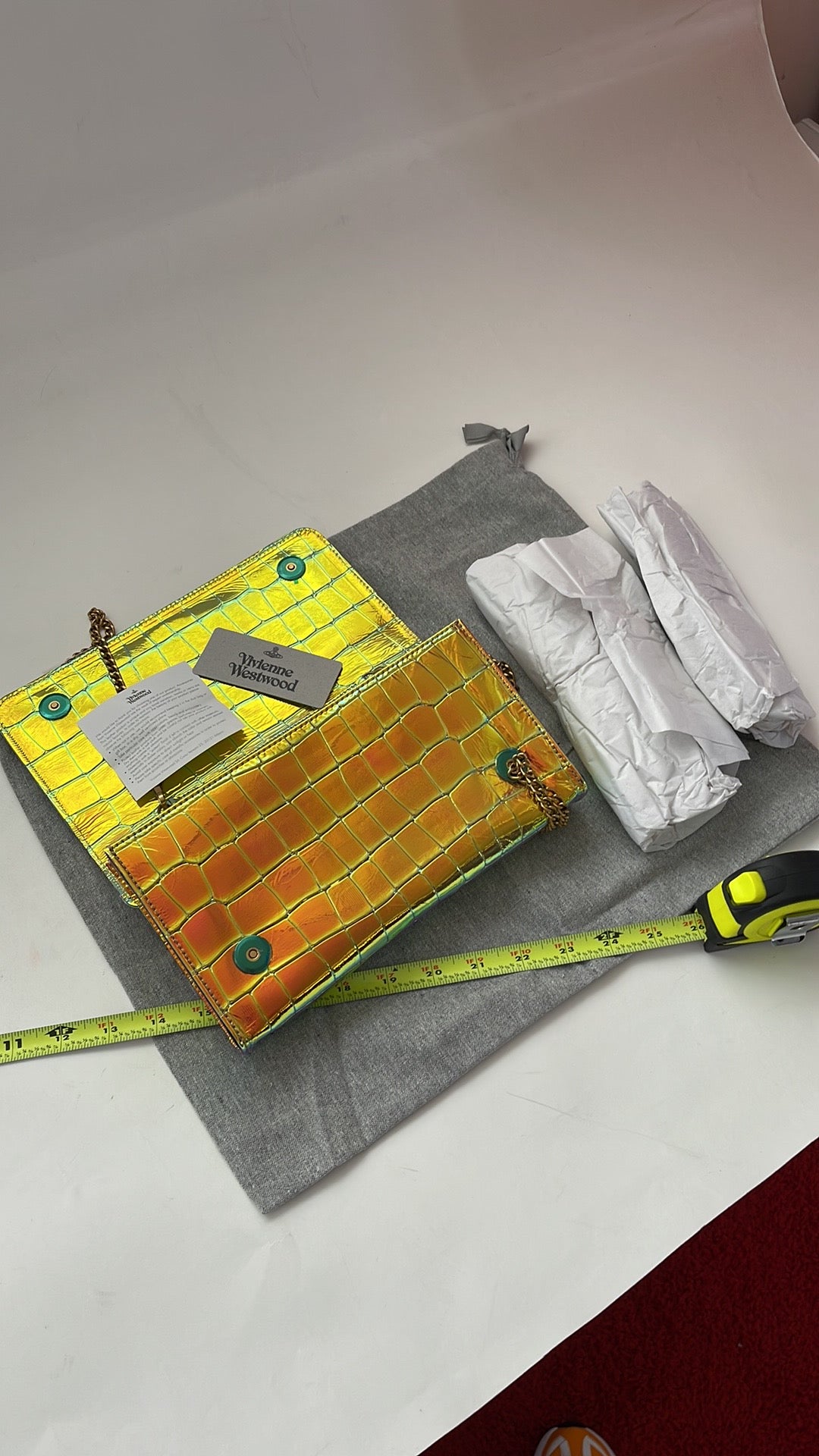 Vivienne Westwood ARCHIVE ORB CLUTCH NWT