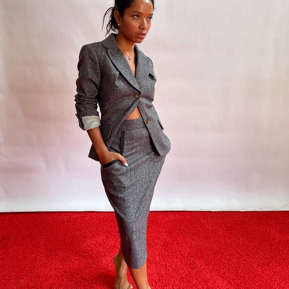 Vivienne Westwood VINTAGE SUIT RED LABEL NEVER USED IT40 US4 (RARE)