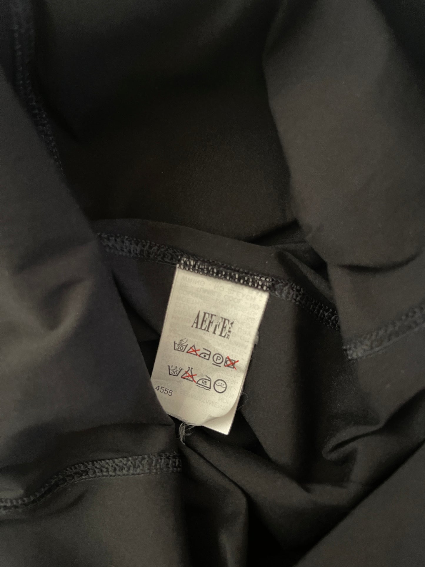 Jean Paul Gaultier Body-Suit 100% black stretch Cotton VINTAGE 1990's NWT- 2 size available IT40/IT44