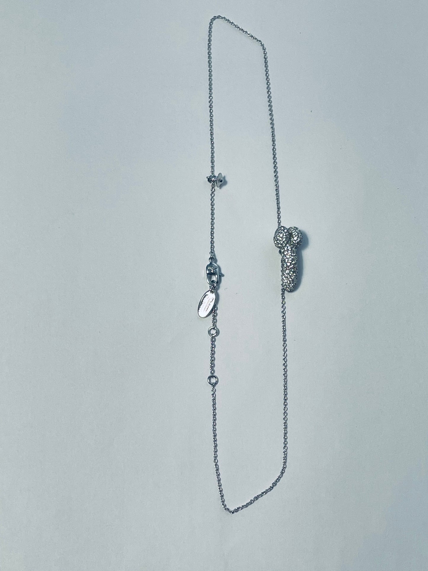 Vivienne Westwood Penis Rare Diamante Pave necklace Swarovski Crystals