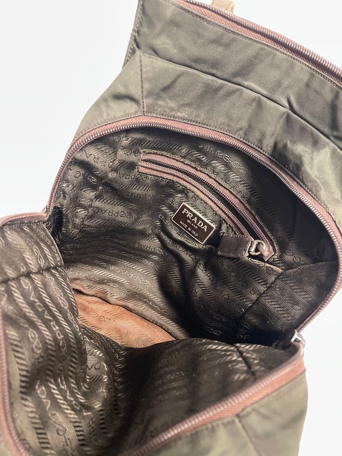 Prada Small double Tote VINTAGE 1990's